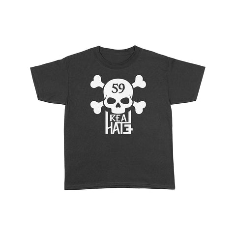 Philthy Rich - Real Hate - 59 Skull Black Tee + DL