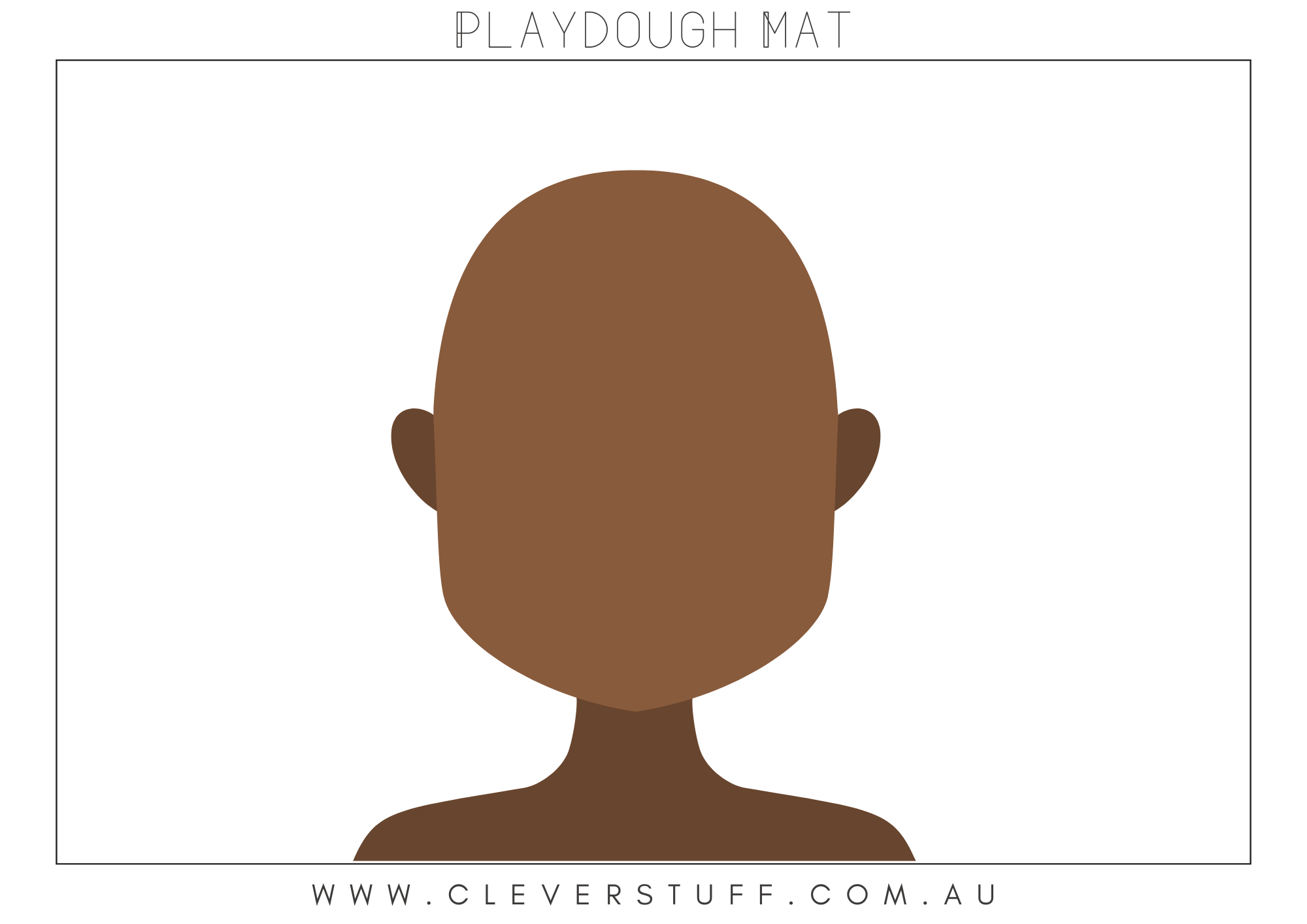 Downloadable Play Dough Mats - CleverStuff