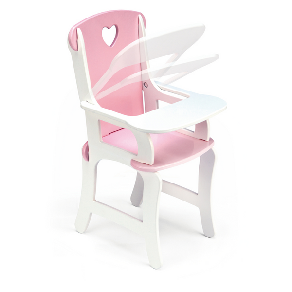 pink highchairs