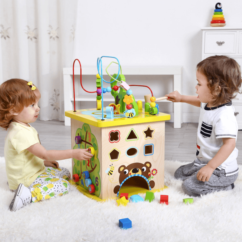 play cube activity center