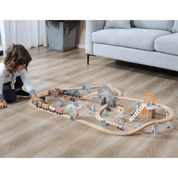 mickey mouse wooden train set lidl