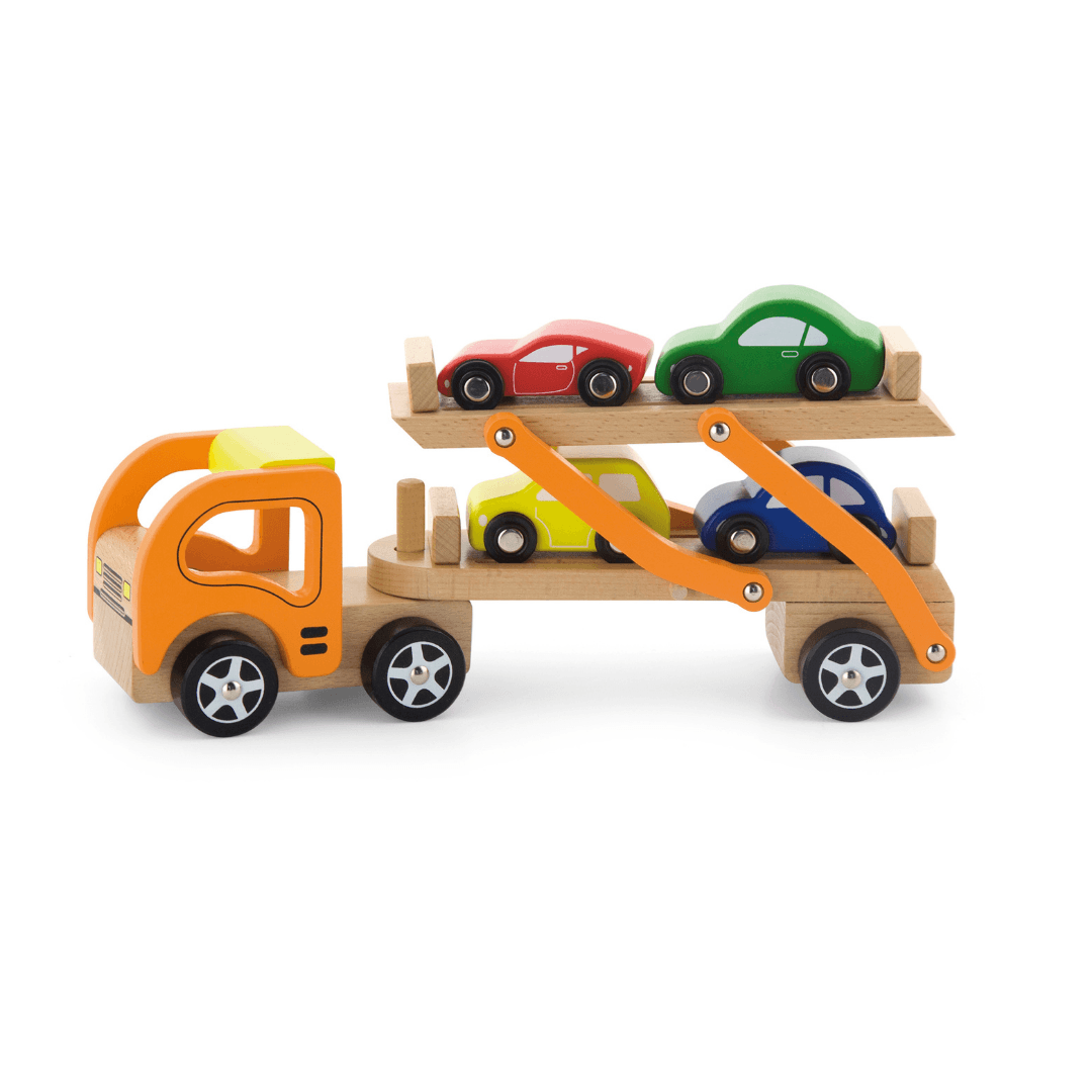 wooden car loader