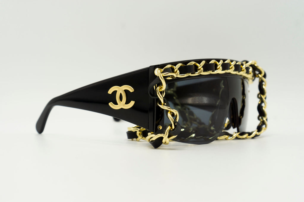 CHANEL Chain Sunglasses  AMORE Vintage Tokyo