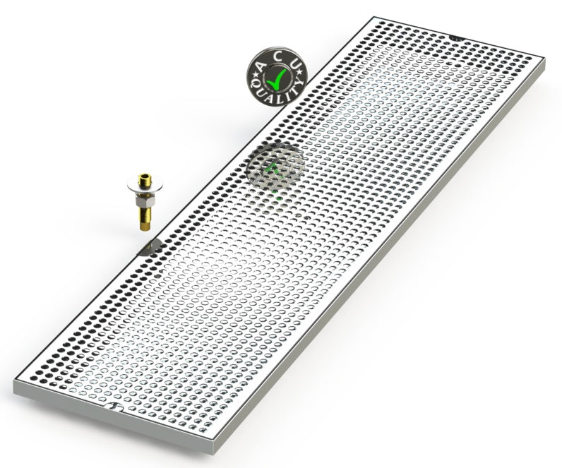 19 Surface Mount Cut-Out Drain Tray, 7.5 Column