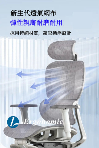 人體工學椅，人體工學椅推薦 2402051916