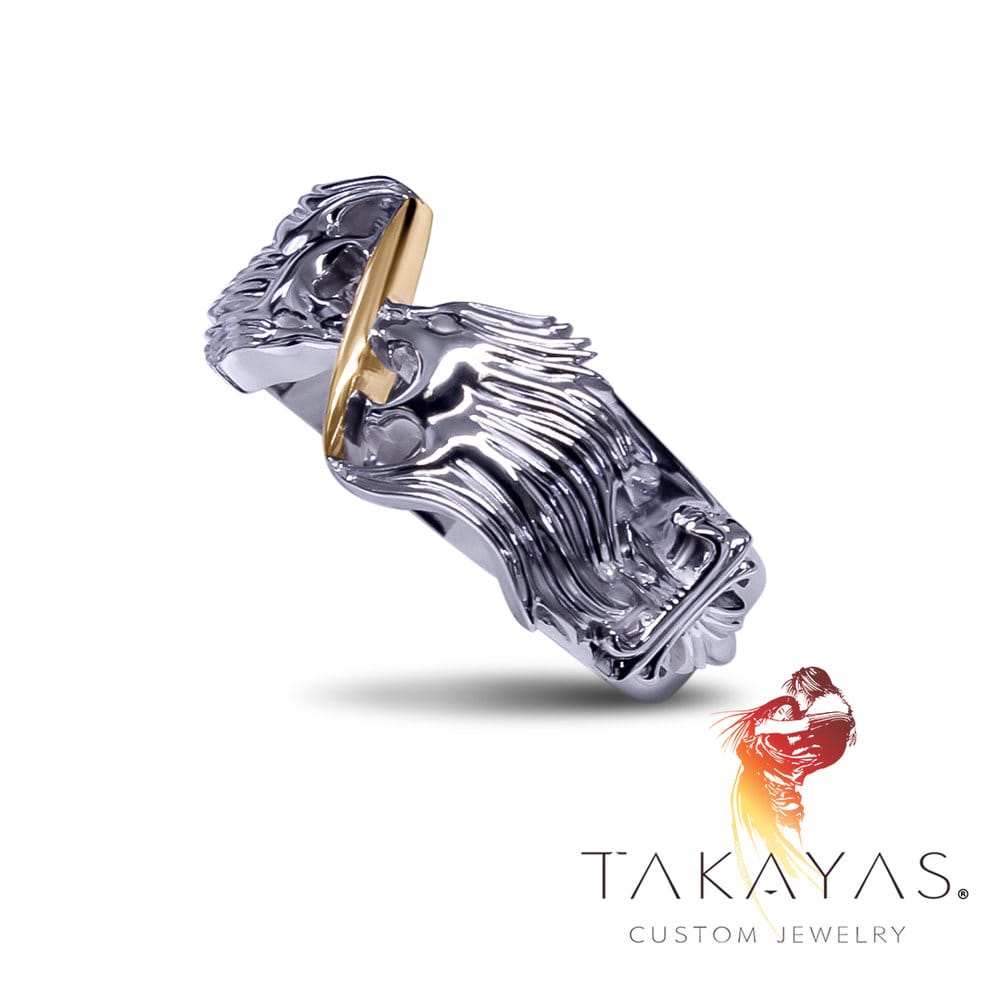 Custom Final Fantasy VIII Squall Inspired Ring by Takayas Custom Jewelry
