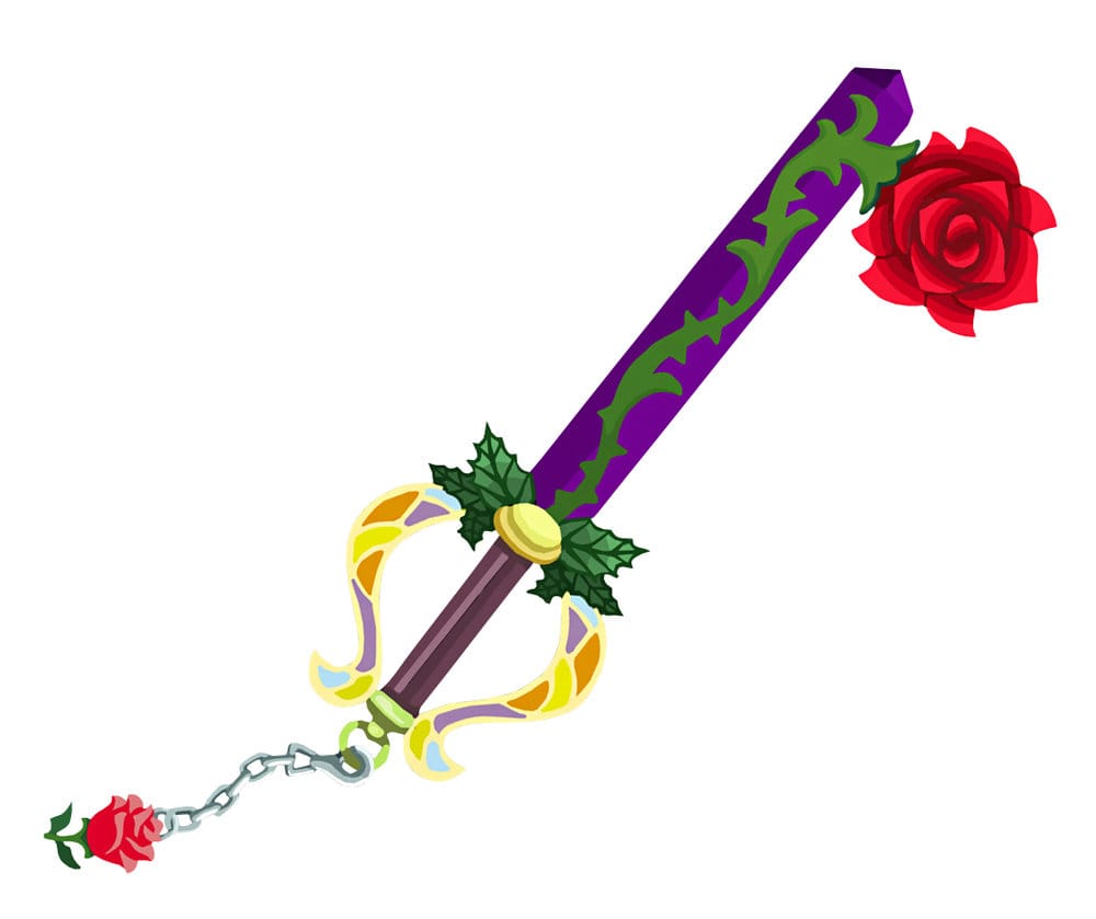 Divine Rose keyblade inspiration image