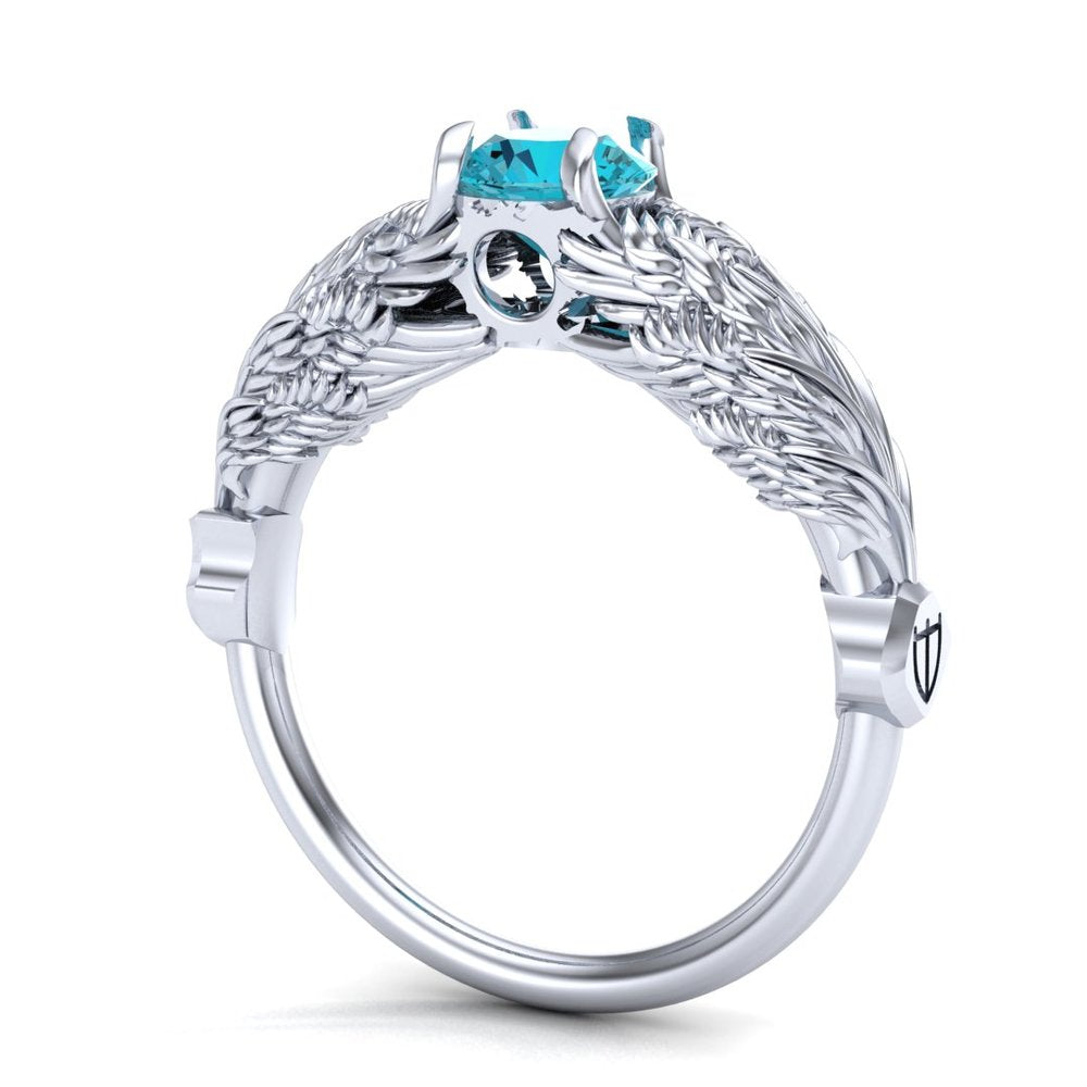 CAD rendering of Hraesvelgr inspired ring by Takayas Custom Jewelry