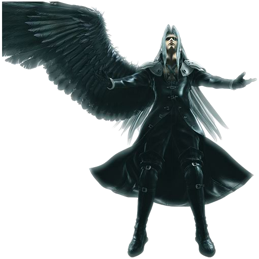 Sample image of Sephiroth's wing