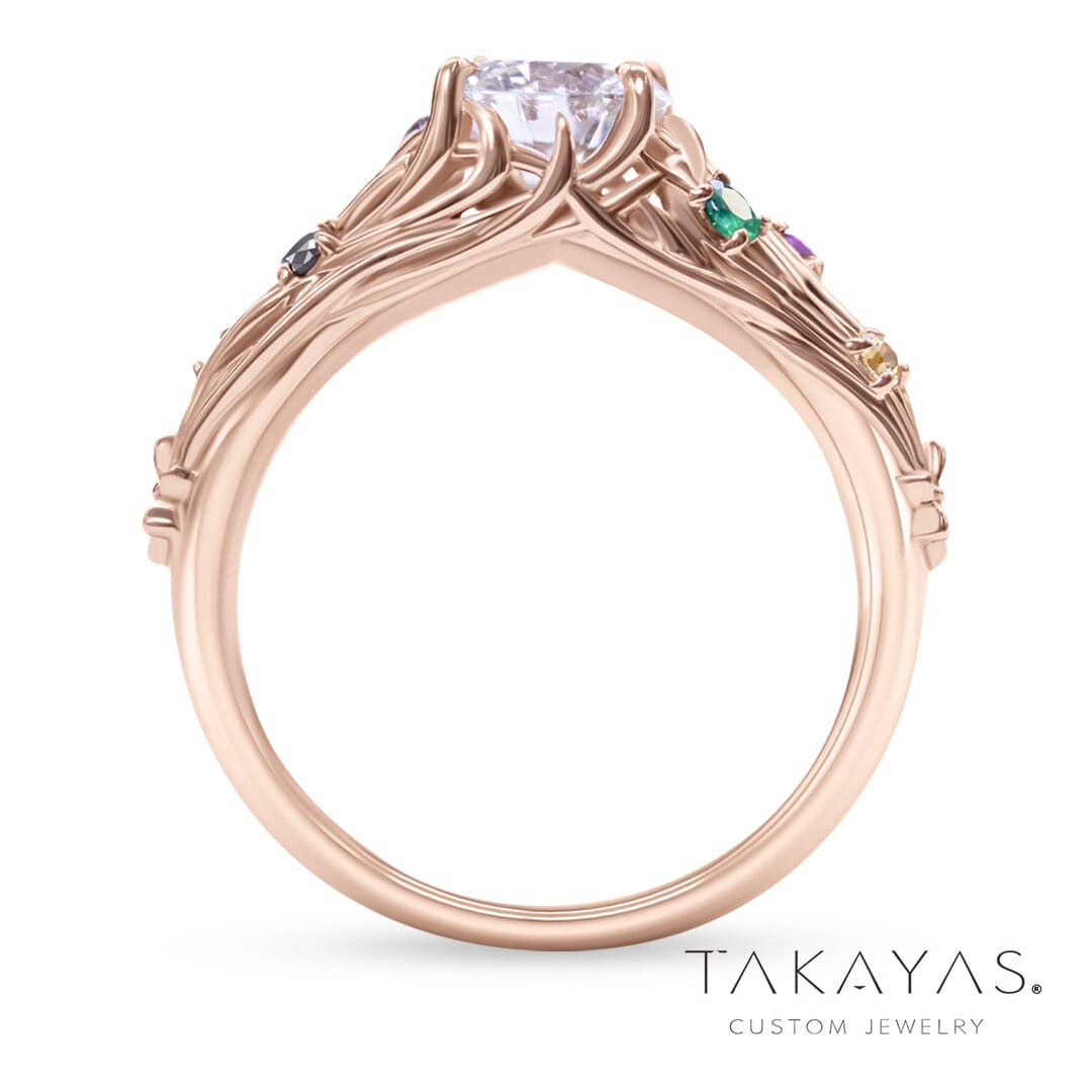 Takayas-Custom-Jewelry-Final-Fantasy-VII-Materia-Inspired-Engagement-Ring