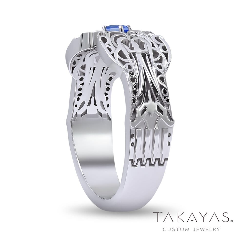 Takayas-Custom-Jewelry-Final-Fantasy-XIII-Night-Lotus-Inspired-Mens-Wedding-Band