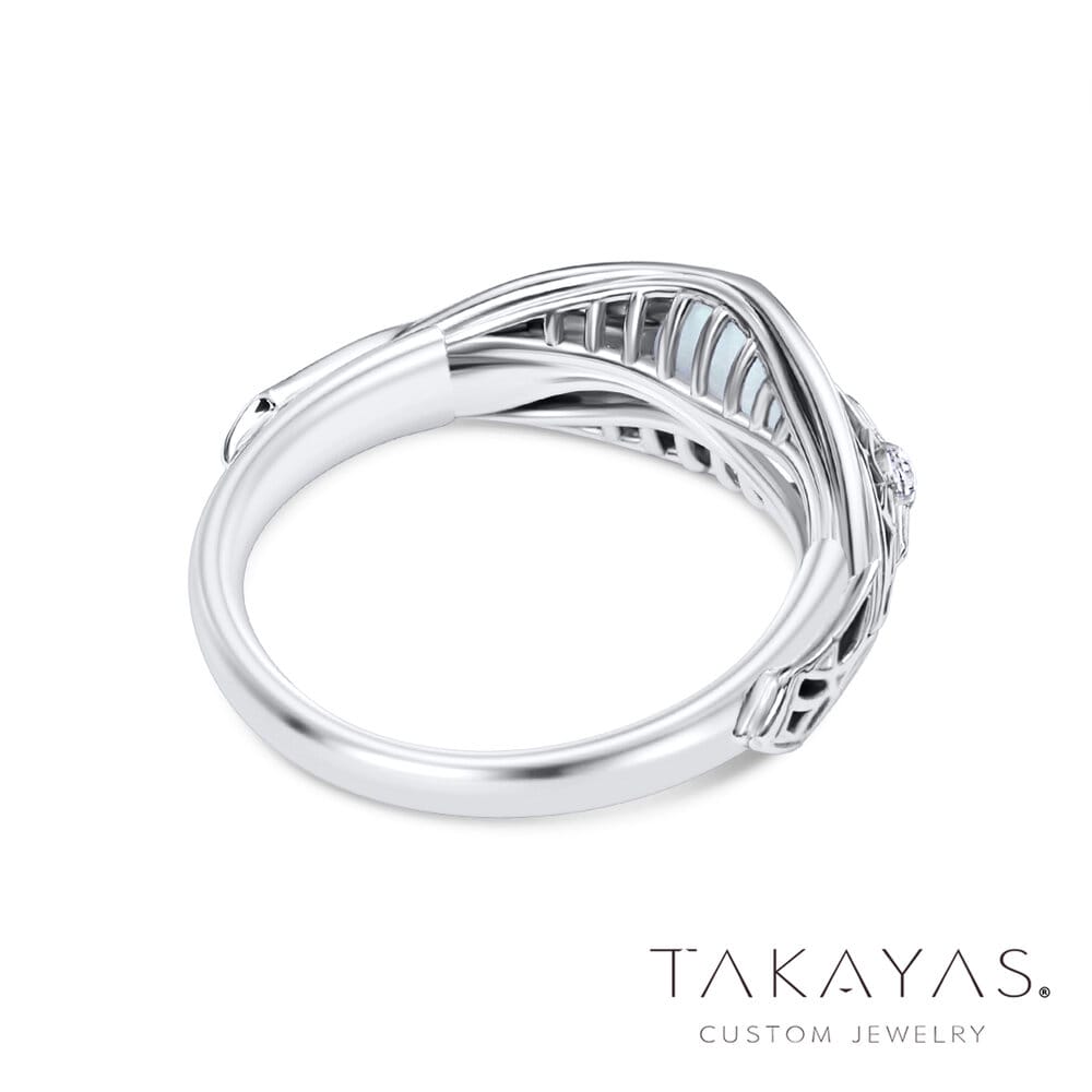 Takayas-Custom-Jewelry-Final-Fantasy-XIV-Amaurot-Inspired-Engagement-Ring