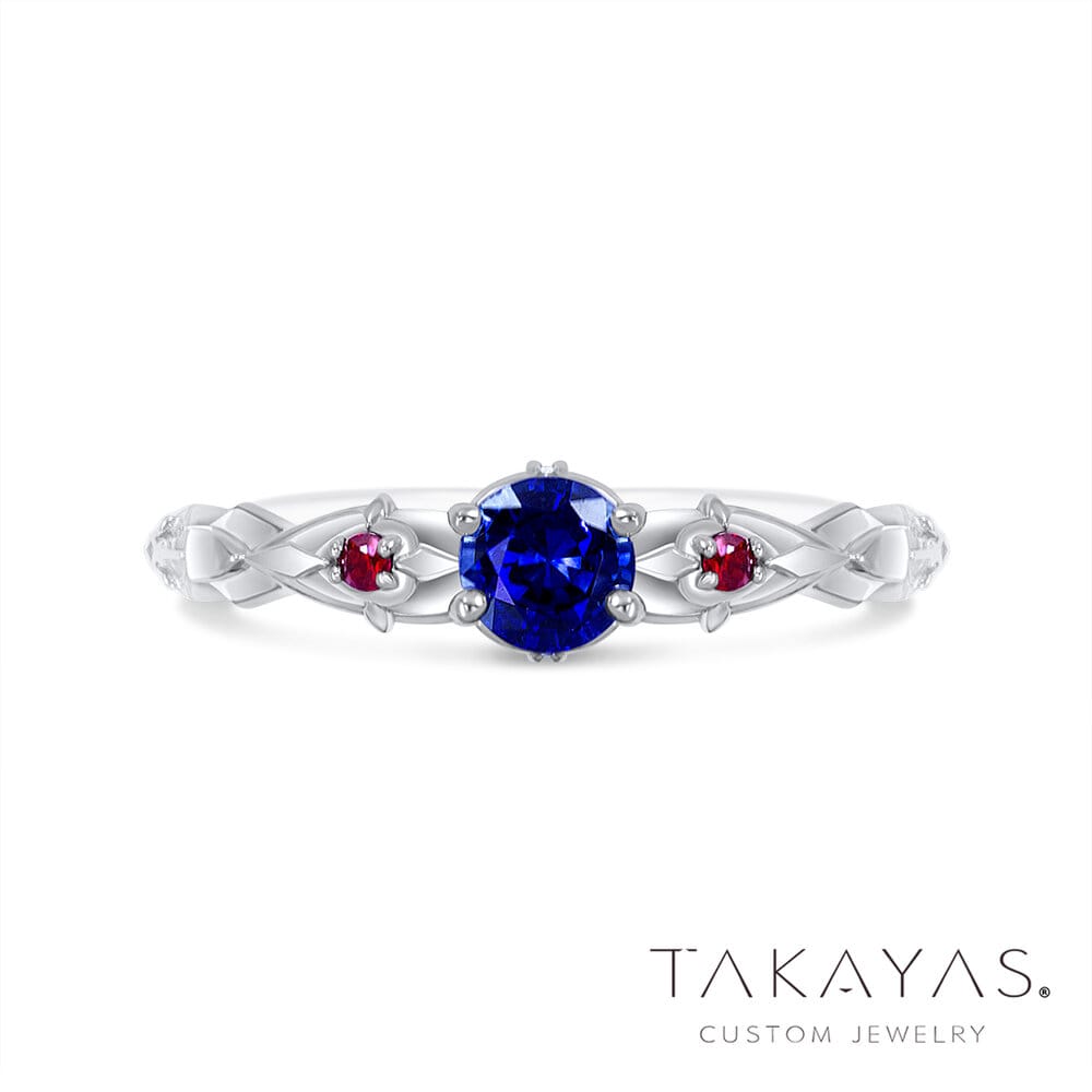 Takayas-Custom-Jewelry-Lunar-Silver-Star-Story-Inspired-Engagement-Ring