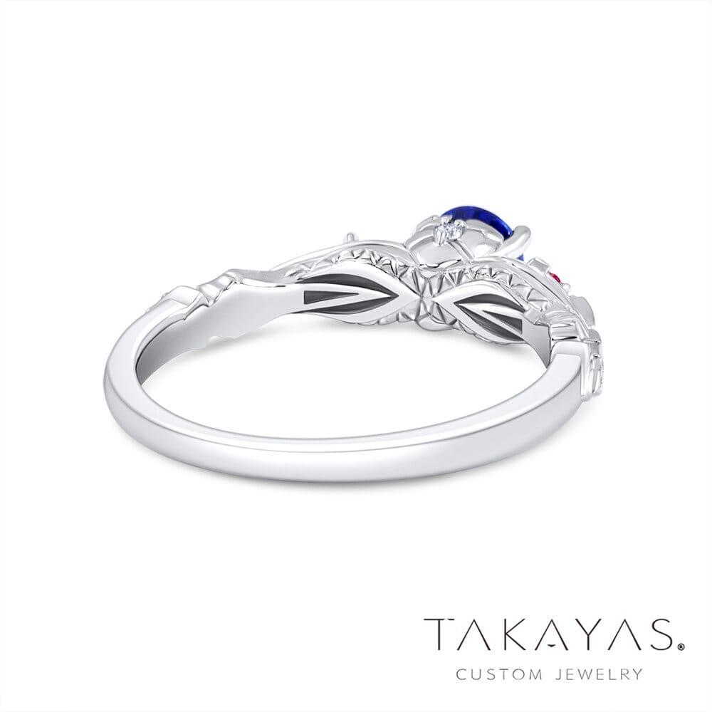 Takayas-Custom-Jewelry-Lunar-Silver-Star-Story-Inspired-Engagement-Ring