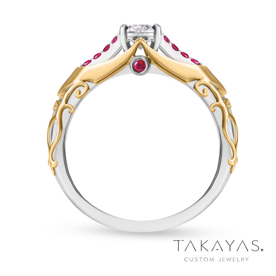 Persona 5 Joker & Violet Inspired Engagement Ring – Beyond By Takayas