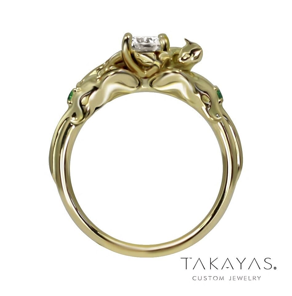 Takayas-Custom-Jewelry-Playful-Cat-Inspired-Engagement-Ring