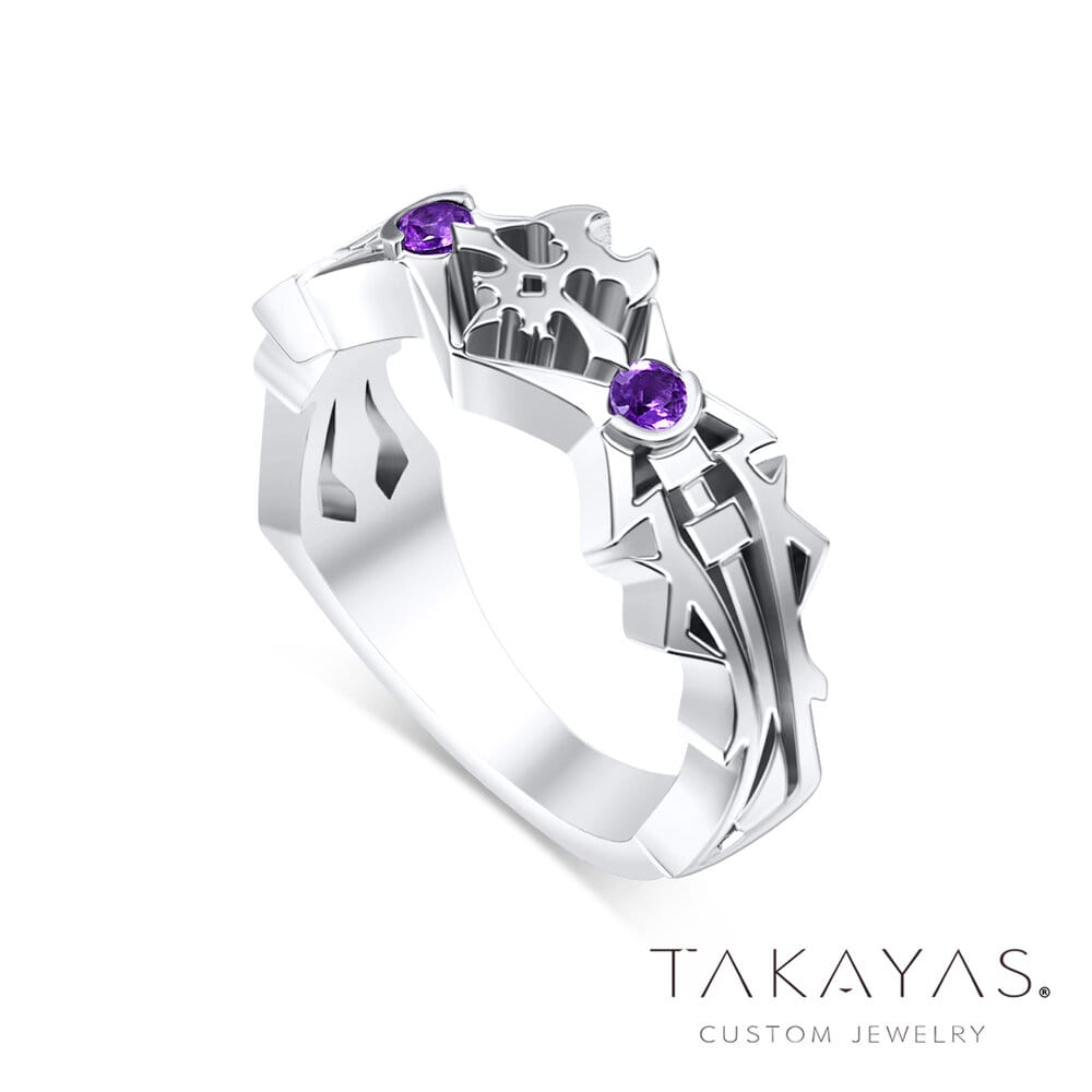Takayas-Custom-Jewelry-The-World-Ends-With-You-Inspired-Mens-Wedding-Band