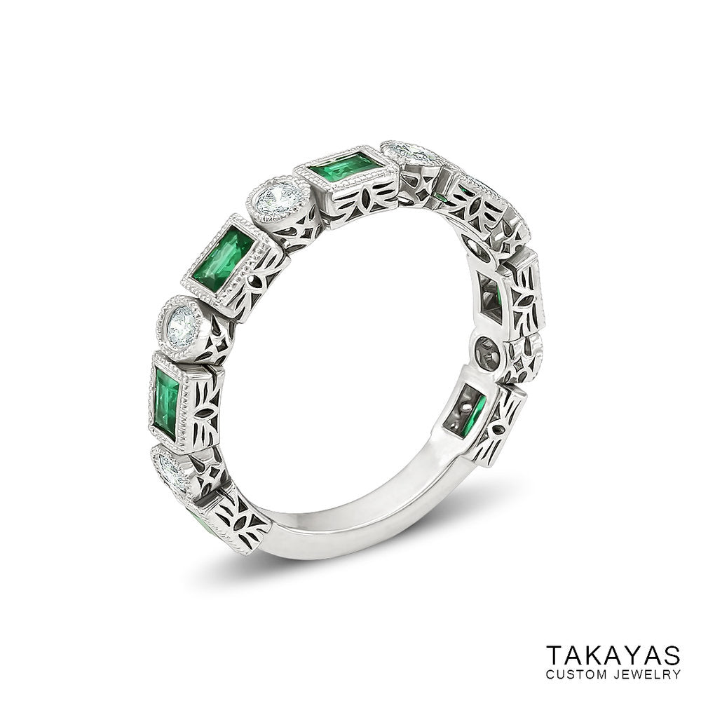 baguette-emerald-art-deco-wedding-ring-takayas