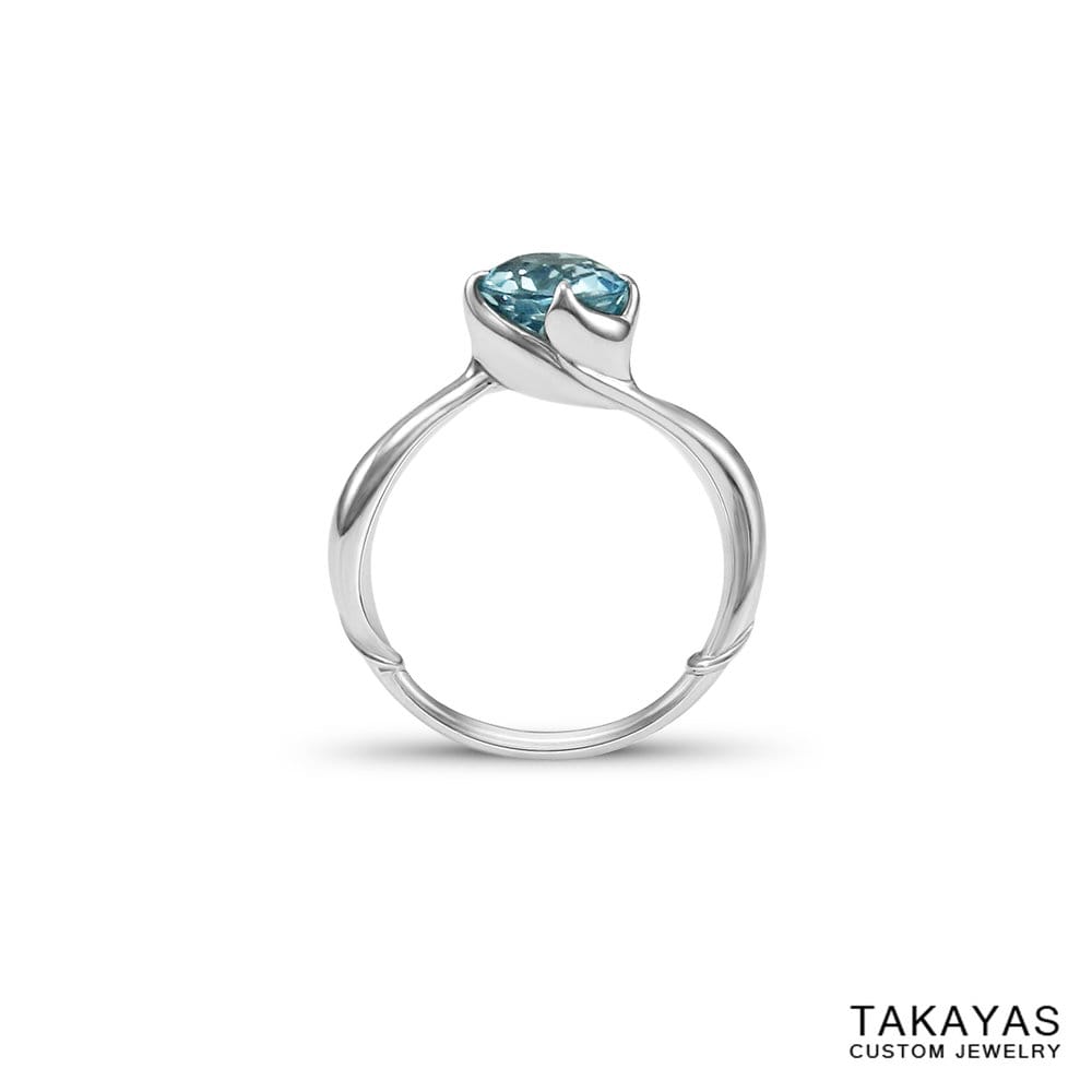 mermaid-aquamarine-ring-front-takayas-custom-jewelry