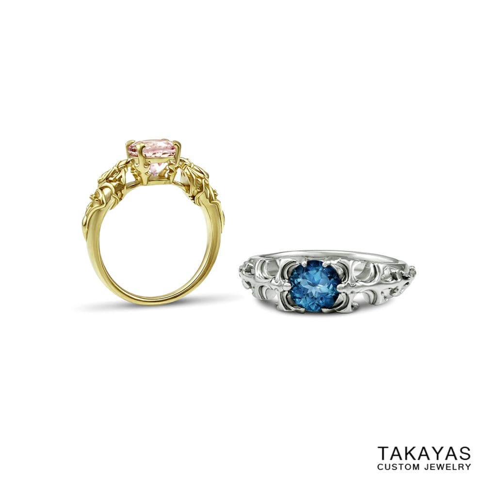 queen nanamo paladin final fantasy wedding rings takayas custom jewelry 1