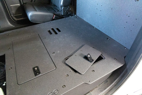 Ford Super Duty 60% Driver Side Seat Delete with Factory Subwoofer