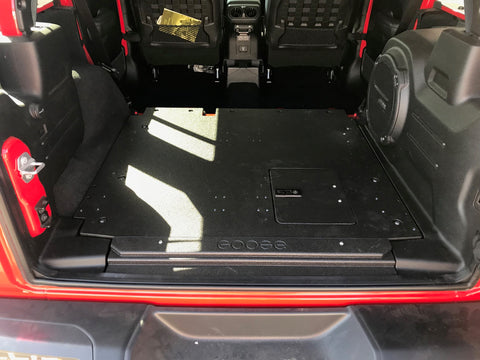 Jeep JLU Subwoofer Compatible Plate System