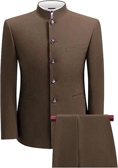 Hunting Rain Mens European And American V Neck 2 Button Coat Suit Wedding  Dress Men Rain Suits Prom Suit for Guys Tuxedo Outfit for Men Men Dress Jackets  Blazers - Walmart.com