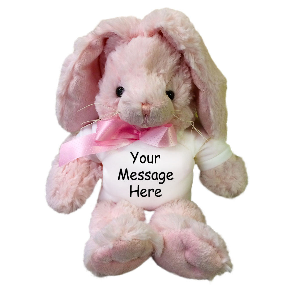 personalized stuffed bunny rabbit