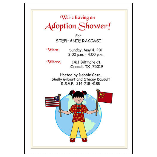 adoption shower invitation