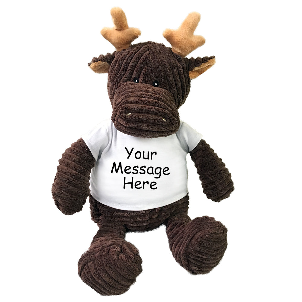 personalized moose stuffed animal