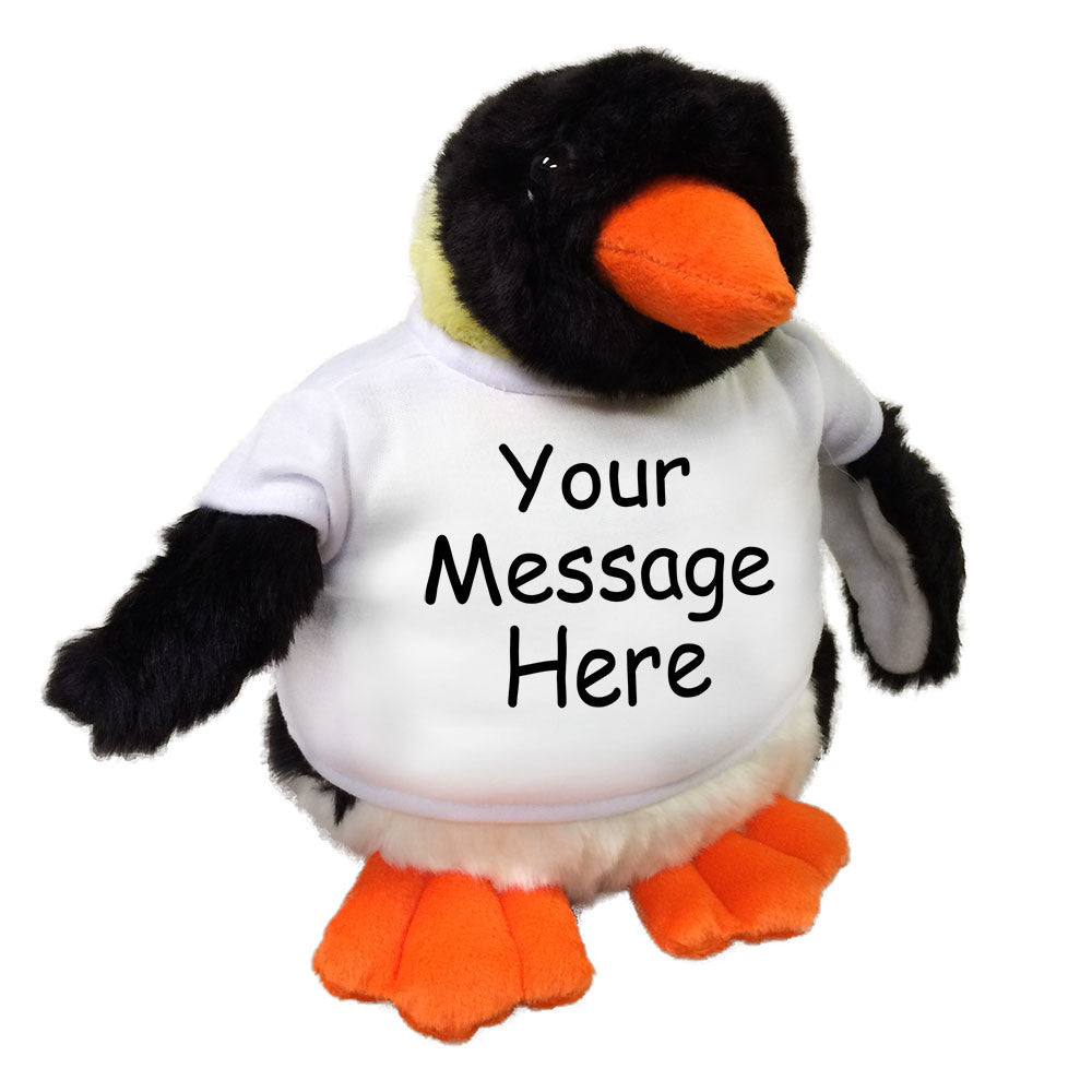 personalized stuffed penguin