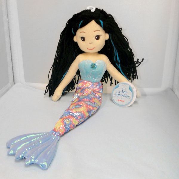 aurora mermaid plush