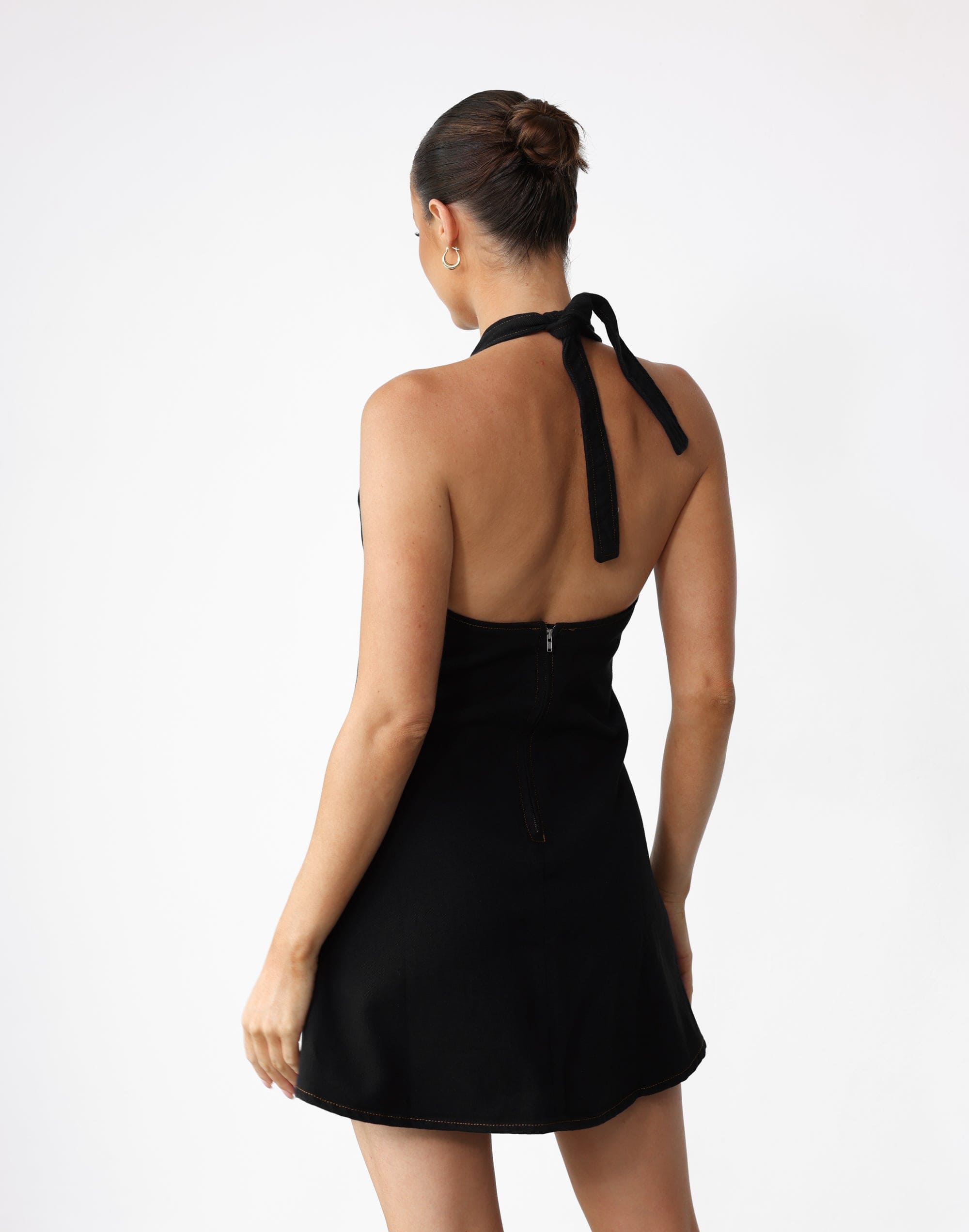 Arisha Mini Dress (Black)