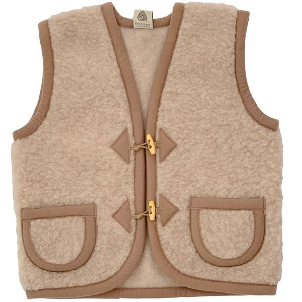 Alwero Vest Alpen Junior Beige - Str. 80-86