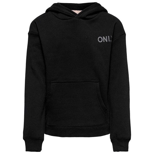 Kids ONLY Black Every Life Small Logo Noos Hoodie - Str. 164