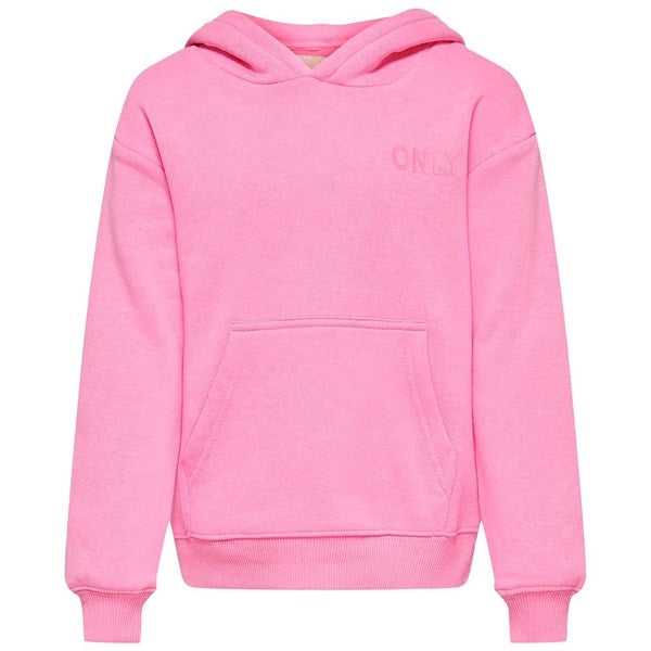 Kids ONLY Fuchsia Pink Every Life Small Logo Noos Hoodie - Str. 164