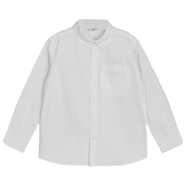 Hust & Claire Mini White Ross Skjorte NOOS - Str. 110