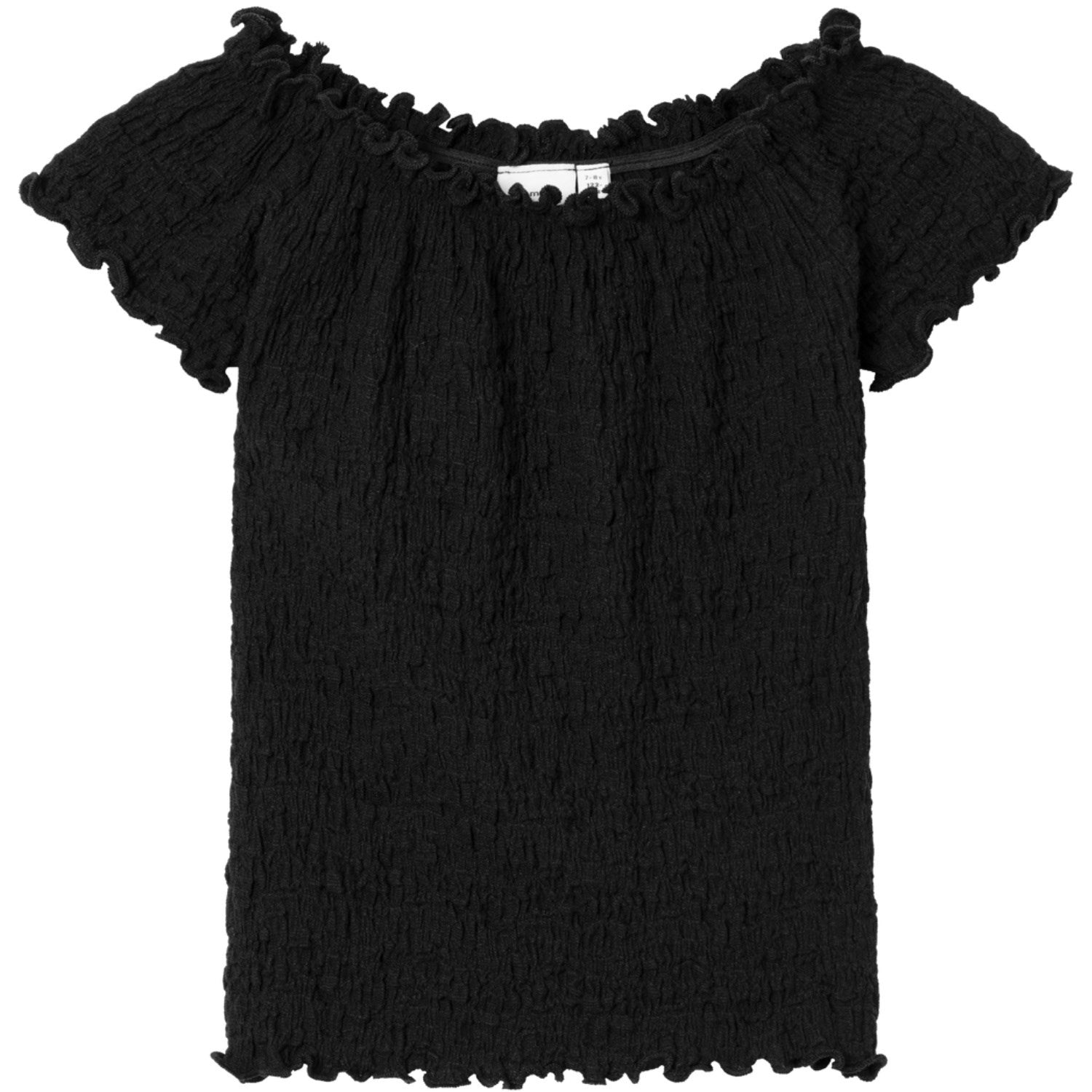 Name It Black Halisse Kort T-Shirt - Str. 116
