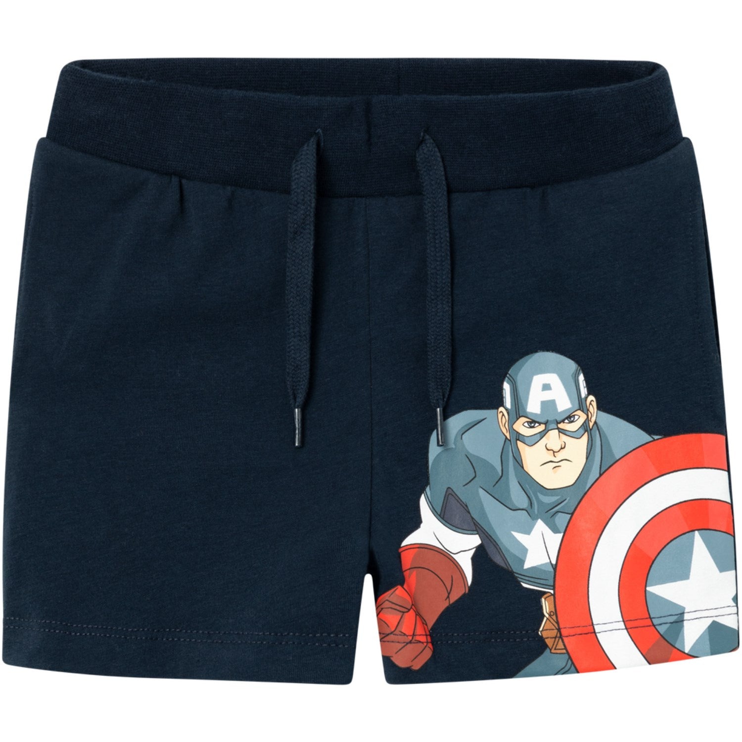 Name It Dark Sapphire Ayan Marvel Lange Sweat Shorts - Str. 104