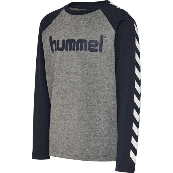 Hummel Black Iris Dreng T-Shirt L/S - Str. 128