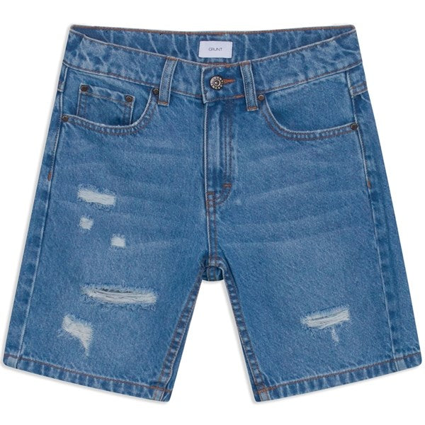 GRUNT Clint Premium Blue Shorts - Str. 25/12 år