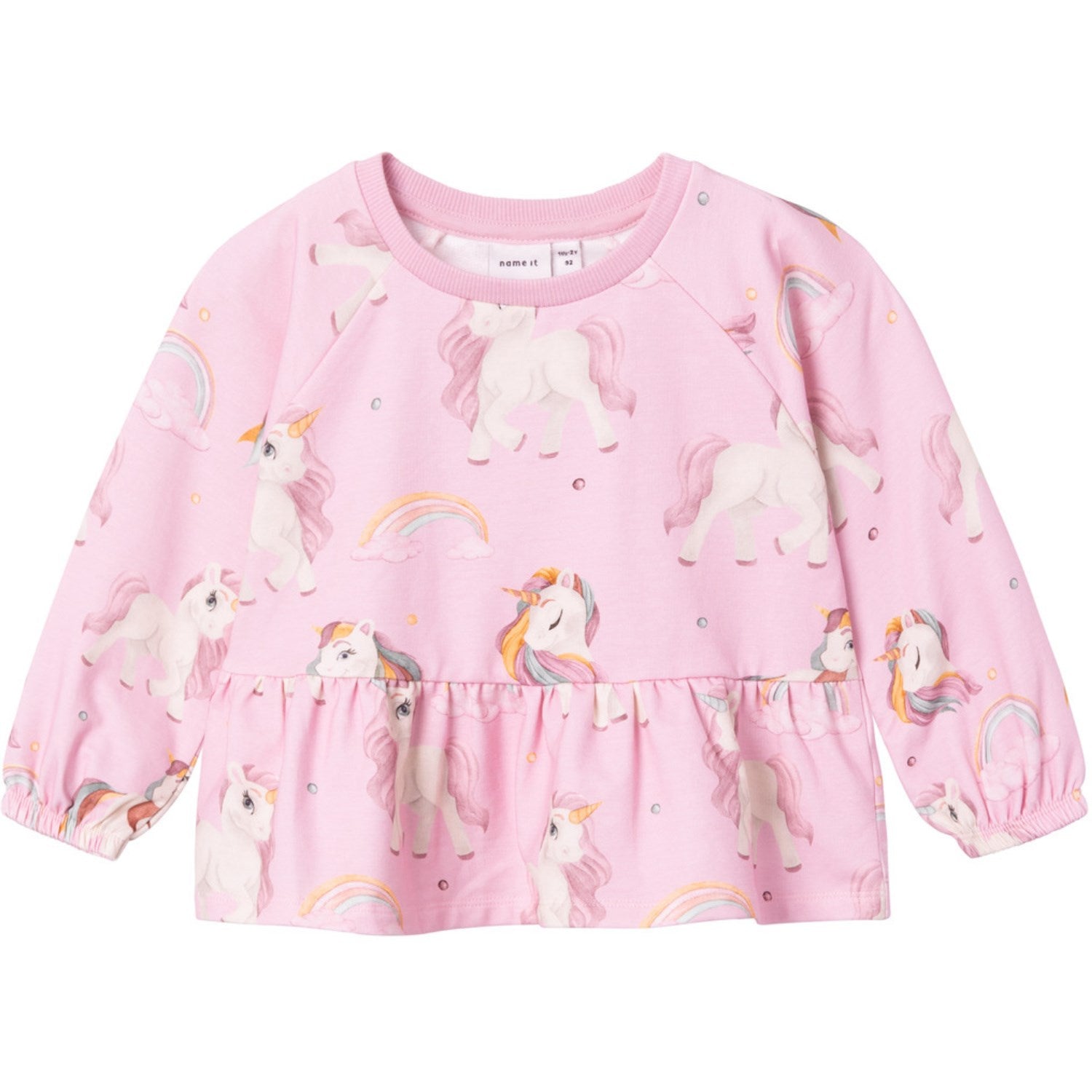 Name It Parfait Pink Harumi Sweatshirt - Str. 104