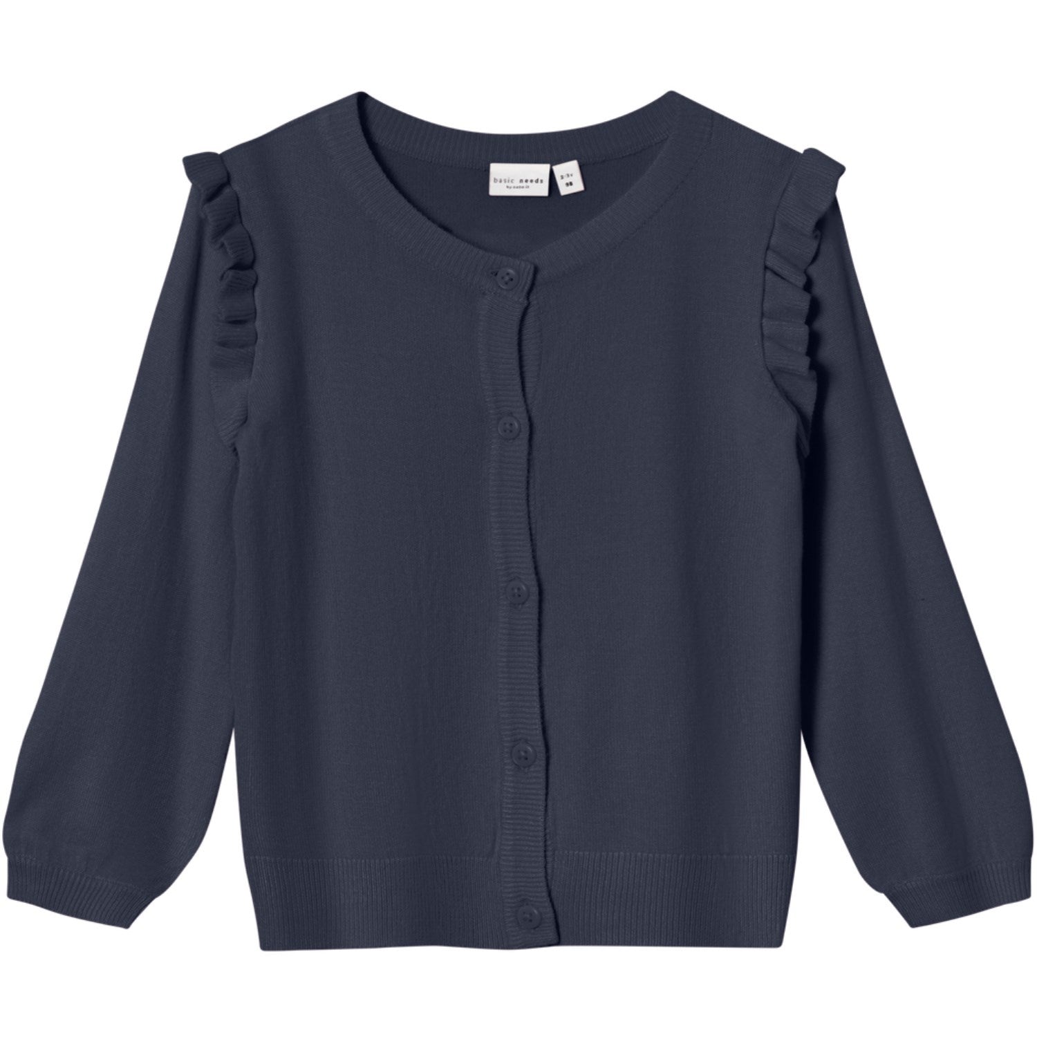 Name It Dark Sapphire Vininna Strik Cardigan - Str. 92