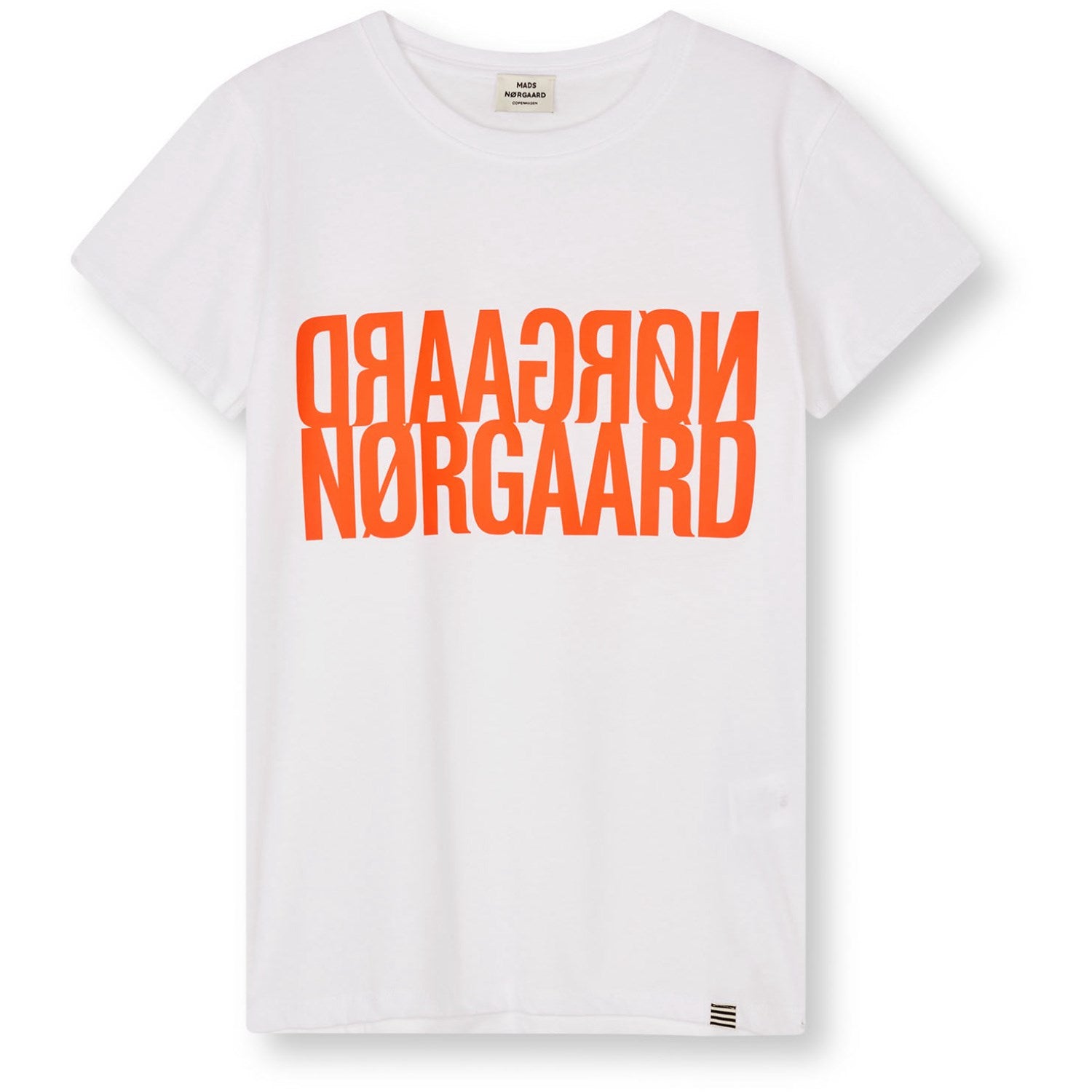 Mads Nørgaard White Single Organic Tuvina T-Shirt - Str. 12 år