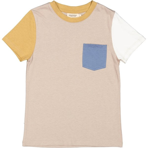 MarMar Colour Block Llama Ted T-shirt - Str. 6 år/116 cm