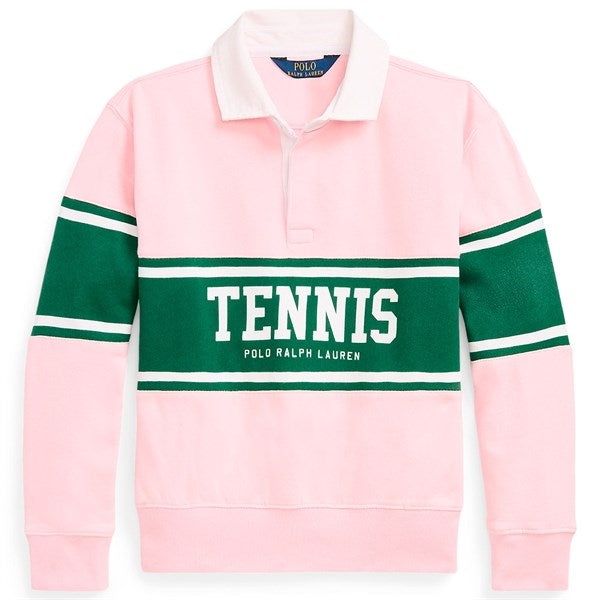 Polo Ralph Lauren Girl Sweatshirt Hint Of Pink - Str. M/8-10 år