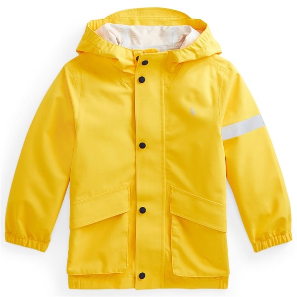 Polo Ralph Lauren Boy Dobby Rain Jacket Yellow - Str. 6 år