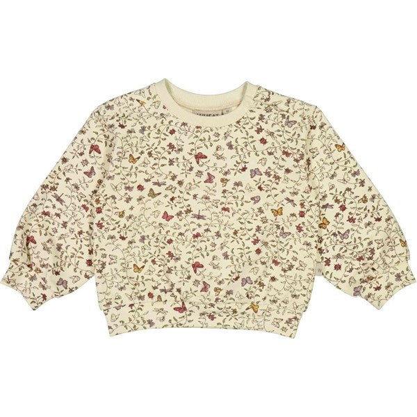 Wheat Moonlight Insects Lia Sweatshirt - Str. 9 mdr