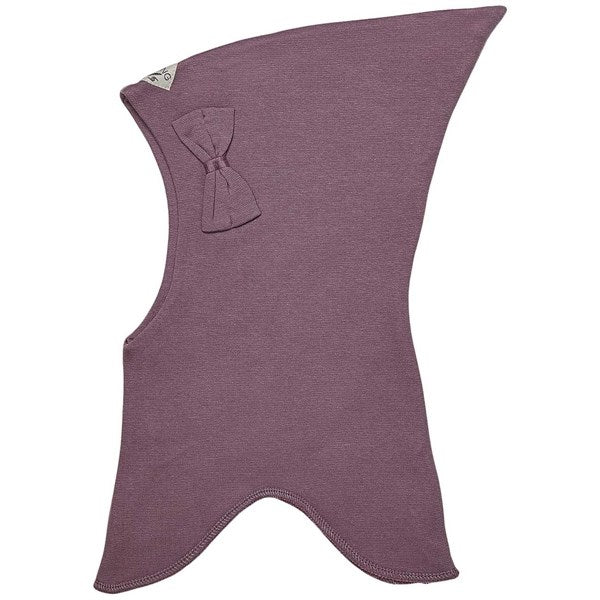 Racing Kids Top Elefanthue Sløjfe 2-lags Dusty Purple - Str. XS/3-9 mdr