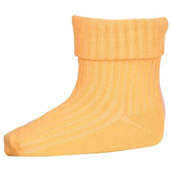 MP 533 Cotton Rib Baby Socks 4098 Ochre - Str. 15-16